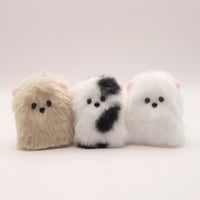 抽象的なふわふわハムスター大集合
