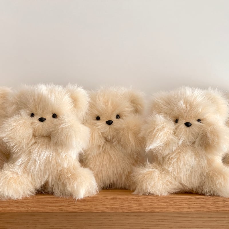 ふわふわくま ベージュ | 概念STORE