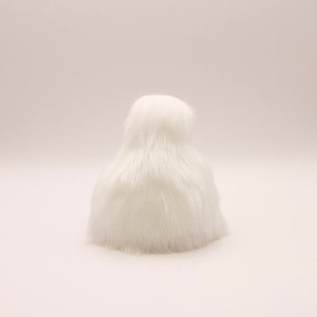 抽象的なふわふわ鳥