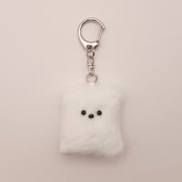 ふんわりマシュマロキーホルダー