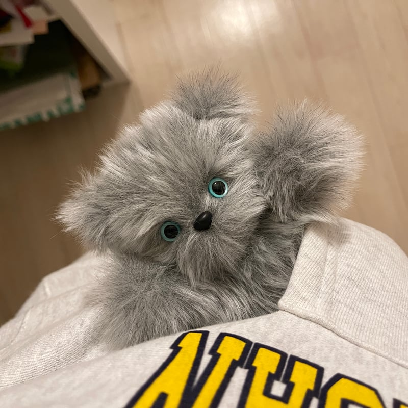 大きなグレーのクマのぬいぐるみ Amazon.co.jp: いたずらくまのグルーミー グレー 灰色 大きい