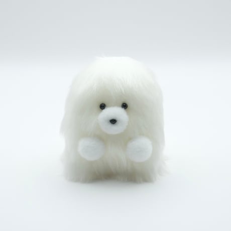 ちいさいふわふわゆうれい犬