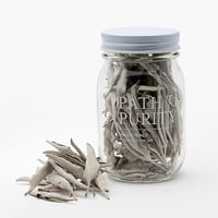 WHITE SAGE  JAR