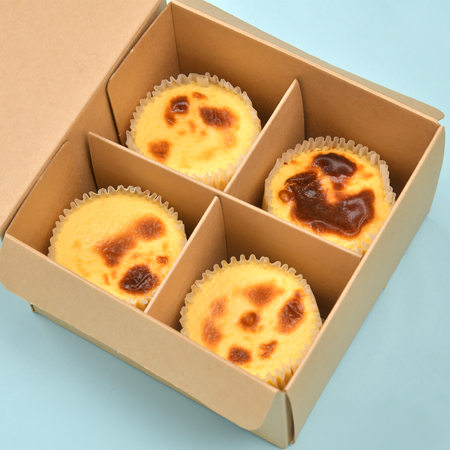 ミニバスクチーズケーキ4個セット | MEETS CHEESE Online Shop