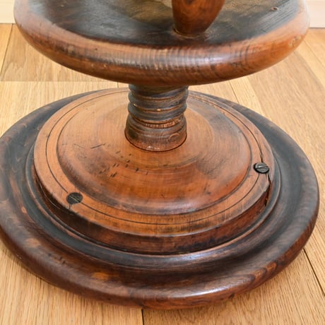 France Antiques Adjustable Stool / フランス アンティークの回転式スツール