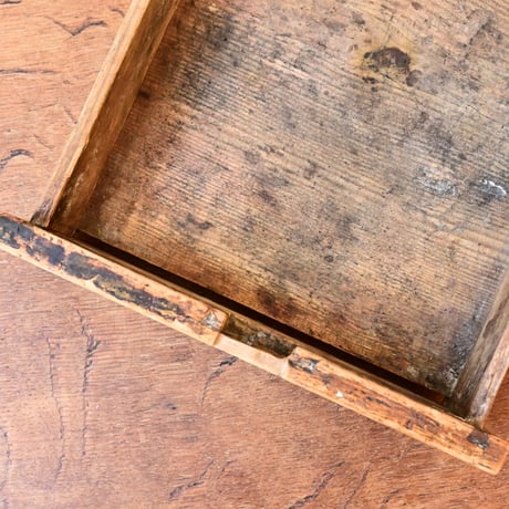 Sweden Wooden folding mirror / スウェーデン 木製の折り畳み式ミラー