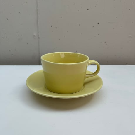 ARABIA KILTA C＆S Kaj Franck (Yellow) / アラビア キルタ カップ＆ソーサー カイフランク イエロー