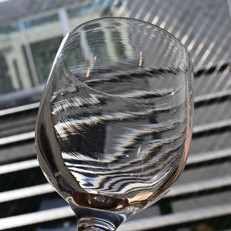 FRANCE Antique Wine Glass  / フランス アンティーク ビストロワイングラス  C