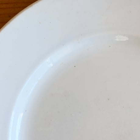 France Antique Creil et Montereau / フランス クレイユモントロー プレート φ:21.4cm
