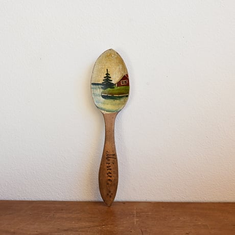 Sweden Wood Spoon / スウェーデンの木製スプーン 木匙 A-1