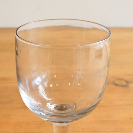 FRANCE Antique Wine Glass  / フランス アンティーク ビストロワイングラス  H