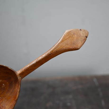 Sweden Wood Spoon / スウェーデンの木製スプーン 木匙 E