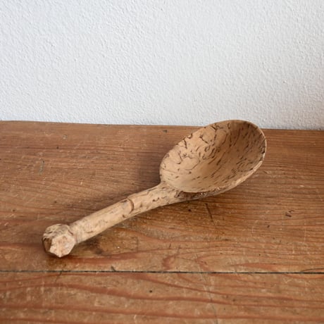 Sweden Wood Spoon / スウェーデンの木製スプーン 木匙 A-2