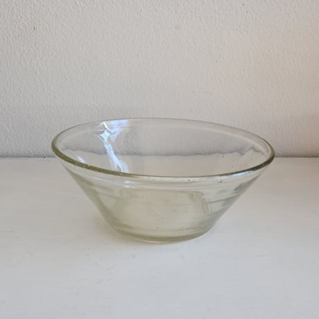 Finland Viili Astia RIIHIMÄKI Glass Bowl / リーヒマキのヨーグルトガラスボウル B