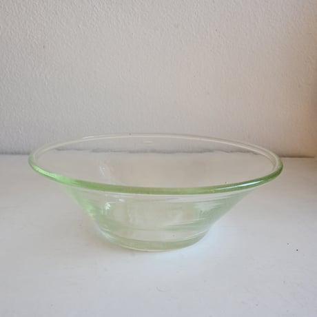 Finland Viili Astia RIIHIMÄKI Glass Bowl / リーヒマキのヨーグルトガラスボウル E