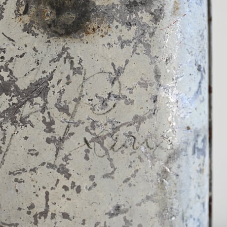 France Antique gunpowder Bottle  / フランス アンティーク 火薬ボトル（ホワイト）B