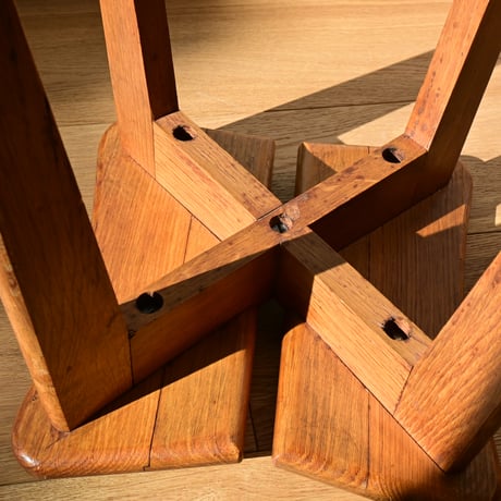 Marcel Gascoin TRÈFLE Stool 1954/ マルセル ガスコアン トレフルスツール 1954年製造（納品書付き） A