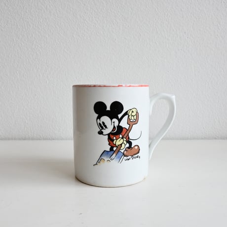 Finland Old Arabia Walt Disney Mickey Mouse Mugcup / フィンランド アラビア ミッキー＆ミニーのマグカップ