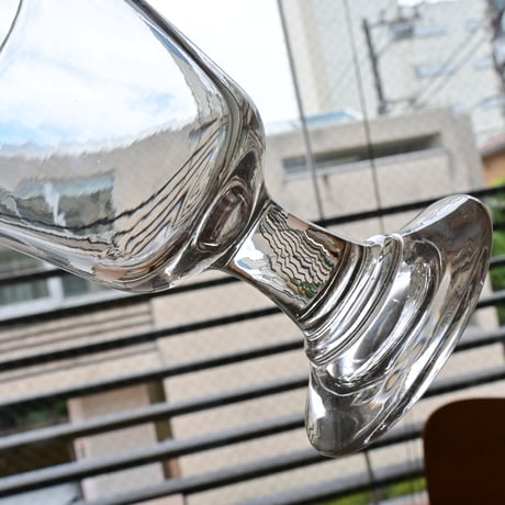 FRANCE Antique Wine Glass  / フランス アンティーク 円錐型ビストロワイングラス A
