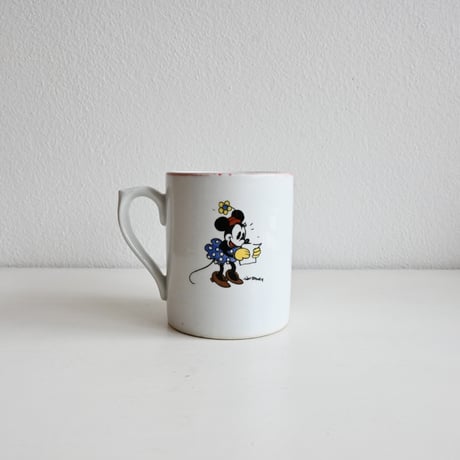 Finland Old Arabia Walt Disney Mickey Mouse Mugcup / フィンランド アラビア ミッキー＆ミニーのマグカップ