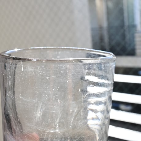 France Antique Old Fashioned Glass / フランス アンティーク ロックグラス C