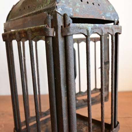 France Antiques Tin Lantern / アンティーク 教会のランタン