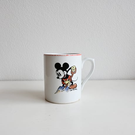 Finland Old Arabia Walt Disney Mickey Mouse Mugcup / フィンランド アラビア ミッキー＆ミニーのマグカップ