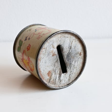 Sweden Tin piggy bank / スウェーデン ブリキの貯金箱