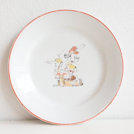 Finland Old Arabia Walt Disney Mickey Mouse Plate / フィンランド アラビア ミッキーのプレート