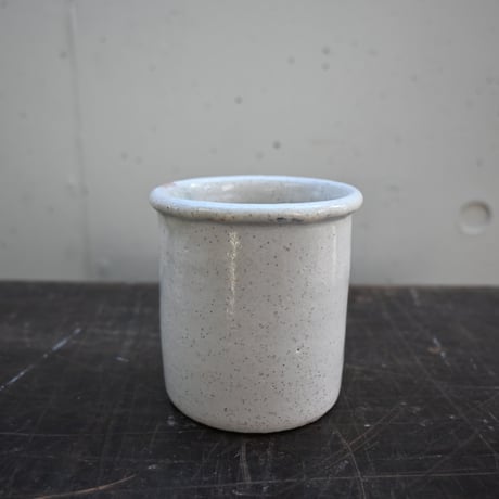 France Old Faience Fine Pot / フランス  古いファイアンスフィーヌのポット
