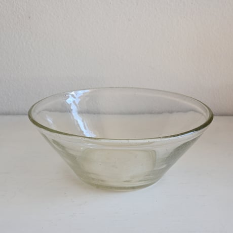 Finland Viili Astia RIIHIMÄKI Glass Bowl / リーヒマキのヨーグルトガラスボウル B