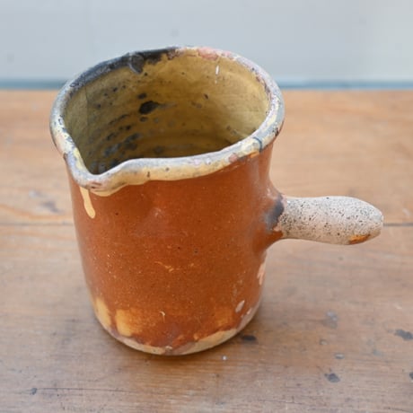 フランスアンティーク ミルクジャグ ミルクポット 南仏陶器