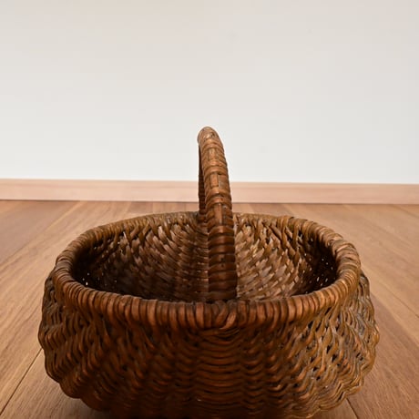France Antique wood basket Paniers / フランス アンティークのパニエ バスケット かご A-1