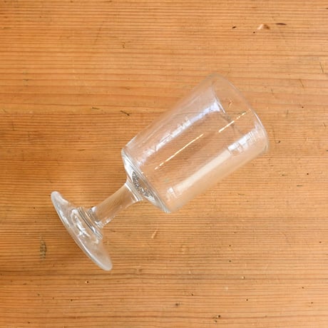 FRANCE Antique Wine Glass  / フランス アンティーク 筒型のビストロワイングラス C