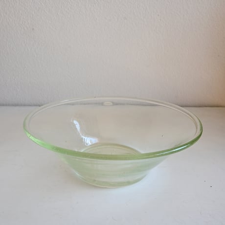 Finland Viili Astia RIIHIMÄKI Glass Bowl / リーヒマキのヨーグルトガラスボウル E