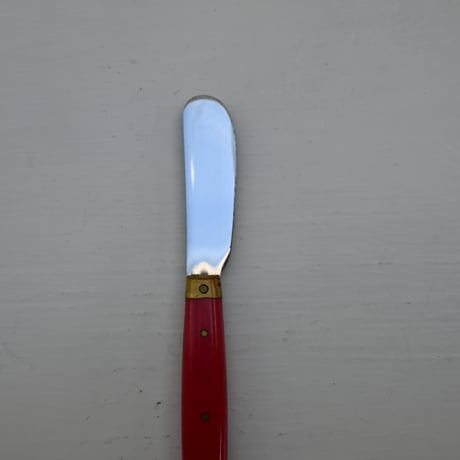 France Butter Knife / フランス 赤のバターナイフ E
