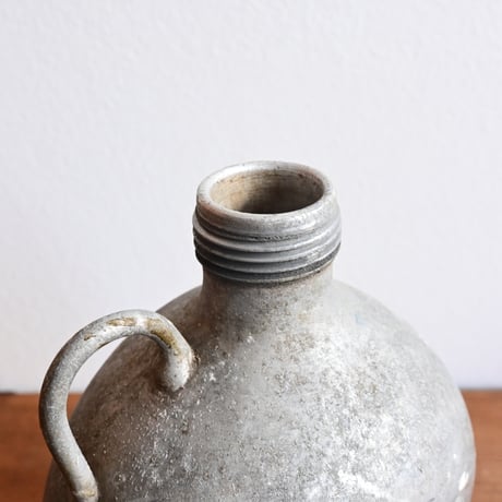 France Antique water aluminium bottle  / フランス アンティーク アルミの水筒
