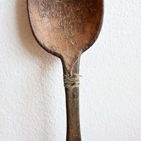 Sweden Wood Spoon / スウェーデンの木製スプーン 木匙 A-5