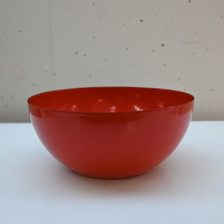 ARABIA FINEL Enamel Kaj Franck (Red)  / アラビア・フィネル カイフランク 琺瑯ボウル（レッド）C