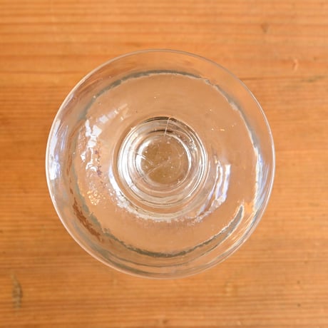 FRANCE Antique Wine Glass  / フランス アンティーク 筒型のビストロワイングラスB