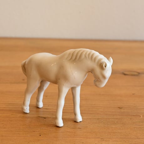 France Ceramic Horse / フランス 磁器の馬のオブジェ 大