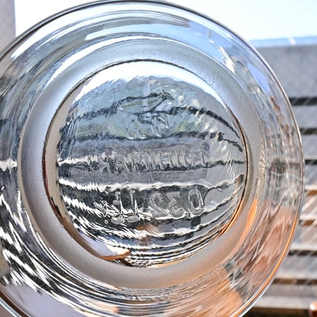 Finland Viili Astia RIIHIMÄKI Glass Bowl / リーヒマキのヨーグルトガラスボウル D