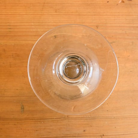 FRANCE Antique Wine Glass  / フランス アンティーク ビストロワイングラス  C