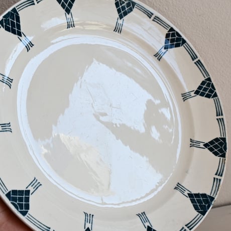 Finland OLD ARABIA  Arne plate  / オールドアラビア 松ぼっくりのプレート φ:22.2cm