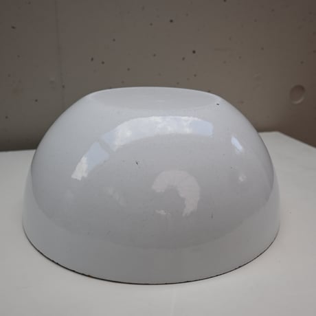 ARABIA FINEL Enamel Kaj Franck (White)  / アラビア・フィネル カイフランク 琺瑯ボウル（ホワイト）B