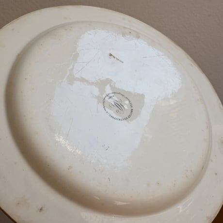 France Antique CREIL / フランス クレイユ リセ・ボナパルト高校の絵皿
