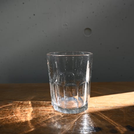 FRANCE Antique Cutting Glass  / フランス アンティーク面取グラス