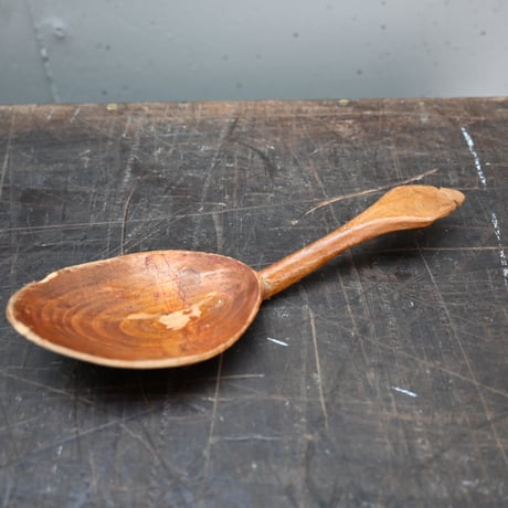 Sweden Wood Spoon / スウェーデンの木製スプーン 木匙 E