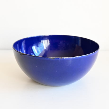 ARABIA FINEL Enamel BOWL   / アラビア・フィネル  琺瑯ボウル（ブルー）φ:14cm