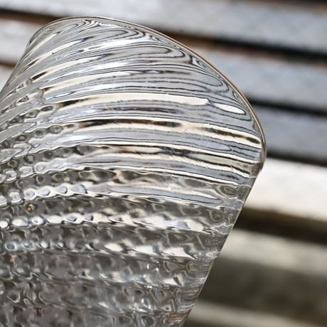 France Antique Twisted Glass / フランス アンティーク モールツイストグラス